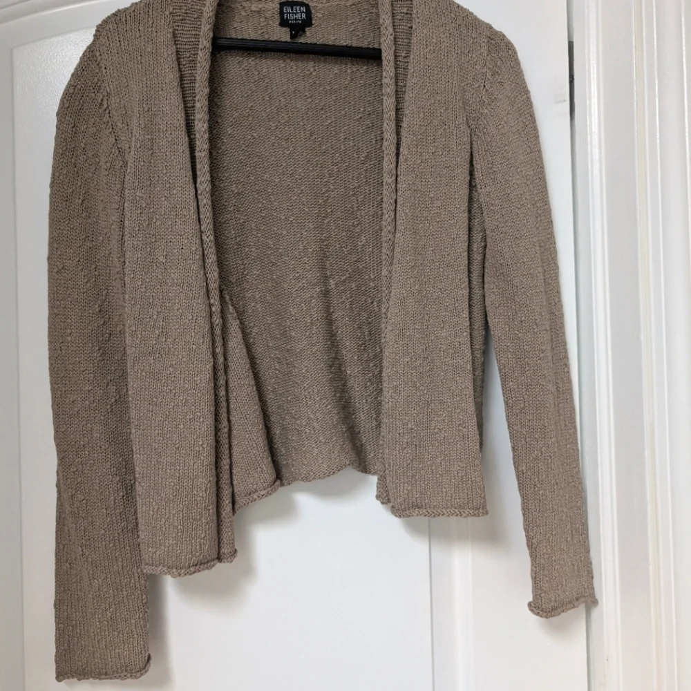 EILEEN FISHER Cardigan, Sz PS - Picture 3 of 13